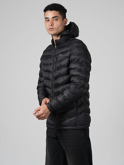 Caraba Light Weight Winter Jackets for Men & Boys | Front Zipper Pocket, Full Sleeves Nylon Jacket, Regular Fit Bomber, Monsoon Jackets for All Weather