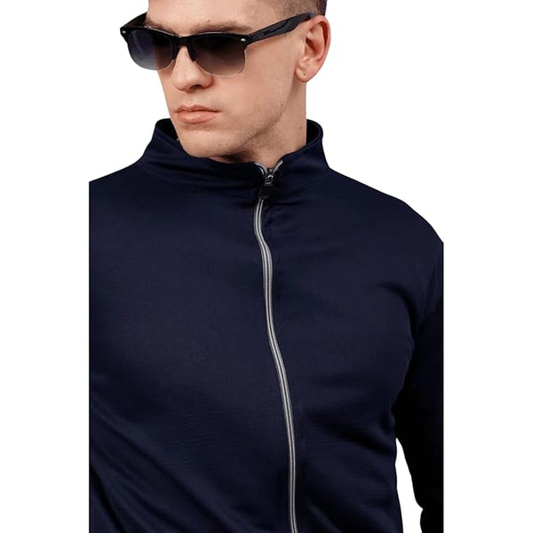 Caraba Men's UPF 50+ Sun Protection Jacket | Full Sleeves Polyester Sunscreen Running Jacket | Outdoor Sportswear for Running, Hiking & Activities (M, L, XL, XXL)