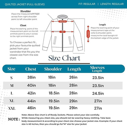 Caraba Light Weight Winter Jackets for Men & Boys | Front Zipper Pocket, Full Sleeves Nylon Jacket, Regular Fit Bomber, Monsoon Jackets for All Weather