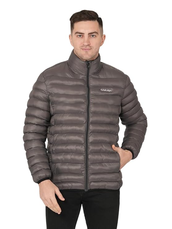Men's Nylon Quilted Puffer Jacket