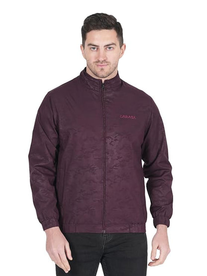 Caraba Men's Casual Workout Running Lightweight Outdoor Sporty Wind Cheater Jacket